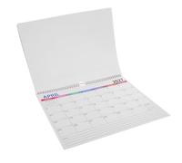 STOBAZA Calendrier Mural Mensuel 2027-2028, 18 Mois, Grand Format | Reliure Double Fil, Crochet Flexible, Blocs D’écriture Larges, Usage Maison et Classe