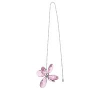 STOBAZA Chaînette Suspendre pour Ventilateur Fleur de Cristal Chaîne Éventail Fleur de Cristal Rose Décoration Suspendue Lumière Réfractée Carillon Doux Patio Extérieur