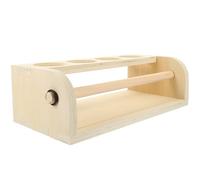 STOBAZA Chevalet Support pour Accessoires de Dessin Professionnel pour Rouleau de Papier à Dessin en Bois Surface Polie Lisse, Facile à Transporter