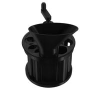STOBAZA Compteur et Trieur de Pièces de Monnaie Noir en Plastique Écran Clair, Compatible Plusieurs Devises, pour Bureau et Restaurant