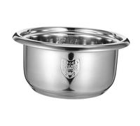 STOBAZA Cuve Intérieure Accessoire 4l en Acier Inoxydable Revêtement Antiadhésif Résistant Haute Température pour Cuiseur à Riz pour Cuisson Familiale Cuisine