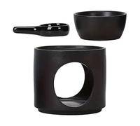 STOBAZA Diffuseur Décorative Céramique Plateau Huile Essentielle avec Bougie Lampe Parfumée Design Élégant et Fonction Pratique pour pour Maison