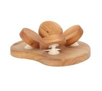 STOBAZA Dossier de Sauna en Bois Khaki, Appui Lombaire Ergonomique | Surface Lisse, Entretien Facile, pour Routine Hivernale en Cabine Vapeur, Soulage la Fatigue, Accessoire de Repos