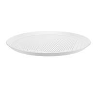 STOBAZA Moule à Pizza Rond Antiadhésif Plateau de Cuisson à Pizza Perforé 12 Pouces Alliage D'aluminium Argenté Circulation D'air Optimale pour Four et Mini-four