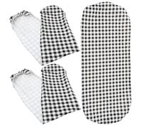 STOBAZA Nappe de Table Imperméable en Flanelle Pvc Quatre Bords Élastiques, Pratique et Décorative pour Camping et Pique-niques, Ensemble 1 Set Simple