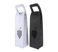STOBAZA Paquet à Vin en Feutre 2pcs Poignées Pratiques et Absorption D'humidité pour Dîners et Réceptions Élégants