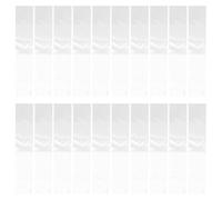 STOBAZA Paquet de Présentation pour Cravates Lot de 50, Plastique Transparent, Format Compact 77 X 10 CM, pour Rangement en Valise ou Armoire