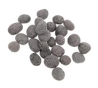 STOBAZA Pierres de Sauna Noires 1kg pour Chauffage Facile, Composition Minérale Riche, Adaptées Usage Intérieur et Extérieur