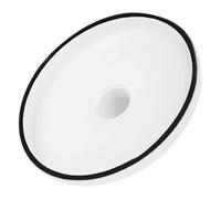 STOBAZA Plaque à Vide pour Skimmer de Piscine, Base Circulaire Blanche en | Pièce de Rechange, Remplacement Facile, Usage Prolongé, pour Bassin Enterré, Accessoire Compatible
