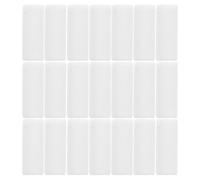 STOBAZA Recharge de Gomme Blanche Large Compatibilité pour Crayon Mécanique 100 Pièces Compatible, Caoutchouc Respectueux du Papier pour Bureau et École