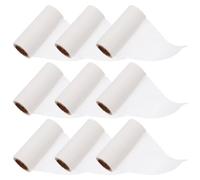 STOBAZA Recharge Rouleau Anti-peluches Extra Adhésive pour Vêtements 9pcs Papier Blanc 30 Feuilles par Rouleau Pratique pour Voiture et Bureau