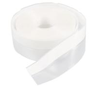 STOBAZA Ruban D'étanchéité Auto-adhésif en Caoutchouc Blanc, Bande Flexible pour Porte et Fenêtre, 1 Rouleau, pour Isolation et Protection le Vent