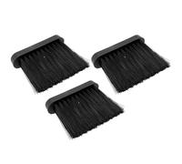 STOBAZA Set de Brosses Noires en Plastique Nettoyage Complet Suie Lot de 3 pour Poêle à Bois et Cheminée Accessoires pour Entretien en Extérieur