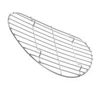 STOBAZA Support à Œufs en Acier Inoxydable Argenté pour Cuisson Vapeur Multifonction Grille de Refroidissement Résistante la Chaleur Cuisine et Wok