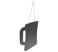 STOBAZA Tableau Noir Panneau D'affichage Créatif et Décoratif en Bois de Chope de Bière Suspendu pour Fête Bière pour Café ou Boutique