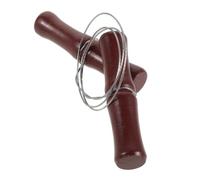 STOBAZA Trancheuse à Fromage à Fil avec Poignée en Bois, Fil Acier | Outil Manuel Compact, Nettoyage Rapide et Prise Confortable, pour Camping et Véhicules de Loisirs