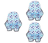 STOBOK 3pièces Coussin De Chaise Pour Garçon Fille Housse Adorable Et Respirante Confortable Et Légère Bleu