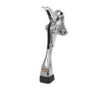 STOBOK Butée De Porte en Métal Robuste avec Base en Caoutchouc Antidérapante 5.00 Pouces Butoir Réglable pour Sols Variés Usage Domestique Garage