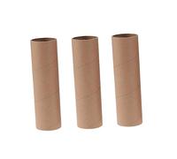 STOBOK Lot de 30 Tubes en Carton Kraft 15 X 4 Cm Épaisseur 2 Mm Tubes D'expédition pour Peintures D'art Dessins Affiches Documents Protection Transport et Rangement Bureau