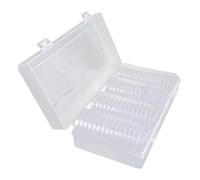 Stockage de pièces d'argent | Protecteurs de 40 mm avec une boîte pour les collectionneurs - Mallette de 60 % dollars, collection Professional Case Collection Organisateur Collection peut contenir