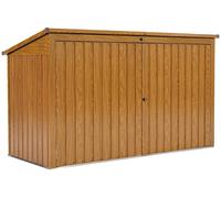 Stockage de poubelles 3 x 240l Hamilton Store Boss marron
