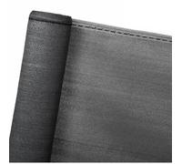 STOCKCLOTURE Brise Vue Renforcé Gris Anthracite 1,23 x 25 m 220 g/m² avec Fixations