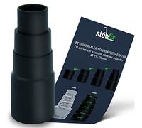 STÖBFIX 1x Adaptateur universel de tuyau compatible avec Bosch, Makita, Kärcher - adaptateur d’aspiration pour un travail propre