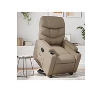 Vidaxl Fauteuil Inclinable Électrique Cappuccino Similicuir
