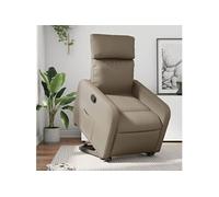 vidaXL stoel similicuir cappuccino Marron G
