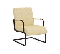 VidaXL Chaise cantilever - Crème