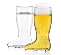 Stölzle Lausitz Bottes À Bière En Cristal 500 Ml Lot De 2 | Verres En Forme De Botte Pour Bière, Résistants Aux Chocs, En Cristal Sans Plomb, Haut De Gamme Et Lavables Au Lave-Vaisselle