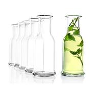Stölzle Lausitz Carafe en verre Purity / Lot de 6 carafes 1L / Carafe en verre de qualité supérieure adaptée comme carafe à eau, carafe pour limonade, carafe à vin / résistant aux chocs et passe au