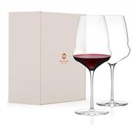 Stölzle Lausitz Cocoon Verres À Bordeaux En Cristal 745 ml, Lot De 2 | Verres À Bordeaux Extravagants Pour Des Arômes Optimaux, En Cristal, Résistants Et Lavables Au Lave-Vaisselle