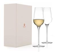 Stölzle Lausitz Cocoon Verres à Champagne Lot de 2, 340 ml - Verres à Cocktail de Champagne Extravagants pour Vins Mousseux - Flûtes en Cristal Origine Allemagne - Compatible Lave-Vaisselle