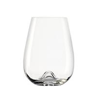 Stölzle Lausitz Lot de 2 verres à vin de la collection Vulcano, capacité : 475 ml, passent au lave-vaisselle, dimensions : hauteur : 11,5 cm, diamètre extérieur : 8,7 cm, 1040012, transparents