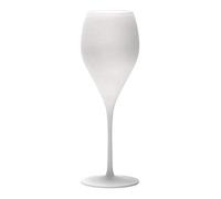Stölzle Lausitz Prestige Lot de 6 flûtes à champagne 343 ml Blanc mat I Lot de 6 flûtes à champagne en cristal I Coupe à champagne Passe au lave-vaisselle et aux chocs I Comme soufflé à la bouche I