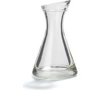 Stölzle Lausitz Stölzle Oberglas Carafe en verre Pisa / Coffret de 12 petites carafes de 0,1 L avec col incliné / Carafe en verre de haute qualité, idéale comme carafe à eau, carafe pour les boissons 