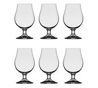 Stölzle Lausitz Verres à Bière Berlin Set de 6 x 390 ml - Verres Tulipe Élégants en Cristal pour Pils et Bières Artisanales - Verres Robustes Fabriqués en Allemagne - Passe au Lave-Vaisselle