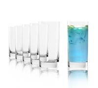 Stölzle Lausitz Verres à Bière New York Bar 6 Pièces 510 ml - Verres en Cristal Idéaux pour Pils, Lager & Bière Artisanale - Élégants Gobelets à Bière avec Mousse Parfaite - Fabriqués en Allemagne