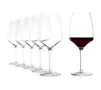 Stölzle Lausitz Verres à Bordeaux Experience 6 pièces, 645 ml - Verres en cristal haut de gamme pour Bordeaux, sublimant les arômes, résistants au lave-vaisselle et aux chocs