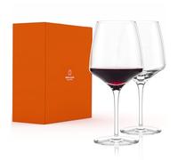 Stölzle Lausitz Verres à bourgogne Experience Lot de 2, 695ml - Verres à vin rouge élégants Idéaux pour Bourgogne - Élégants Verres à Pied pour une Aromatisation Maximale