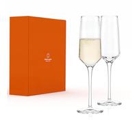 Stölzle Lausitz Verres à Champagne Experience Lot de 2, 190 ml - Élégantes Flûtes Cristal pour Champagne & Prosecco - Résistants & Lavables en Machine