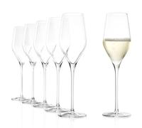 Stölzle Lausitz Verres à Champagne Exquisit Royal Lot de 6, 265 ml - Coupes à Cocktail Élégantes pour Vins Mousseux - Verres en Cristal Fabriqués en Allemagne - Lavables au Lave-Vaisselle