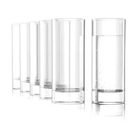 Stölzle Lausitz Verres à Eau New York Bar Lot de 6, 260 ml - Verres Élégants pour Eau, Jus & Cocktails - Cristal Sans Plomb - Résistants au Lave-Vaisselle & aux Chocs