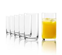 Stölzle Lausitz Verres à Jus Classic Lot de 6, 260ml - Verres Polyvalents pour Jus, Eau & Cocktails - Cristal Lavable au Lave-vaisselle Fabriqué en Allemagne