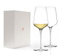 Stölzle Lausitz Verres à Vin Blanc Cocoon Lot de 2, 485 ml - Verres Exquis pour Vin Blanc & Apéritif - Verres à Vin en Cristal Élégants - Résistants au Lave-Vaisselle