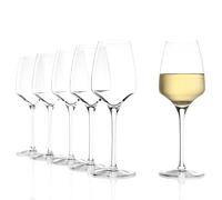 Stölzle Lausitz Verres à Vin Blanc Experience Lot de 6 285 ml - Verres à Vin Haut de Gamme pour Vin Blanc & Apéritif - Élégants Verres en Cristal - Lavables au Lave-Vaisselle