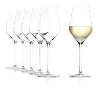 Stölzle Lausitz Verres à vin blanc Quatrophil – Lot de 6 405ml cristal résistants au lave-vaisselle