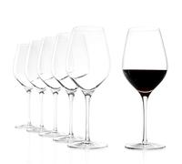 Stölzle Lausitz Verres à Vin Rouge Exquisit Royal Lot de 6, 480ml - Verres en Cristal pour Vin Rouge - Élégants Ballons de Vin Rouge - Résistants au Lave-vaisselle et aux Chocs