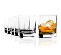 Stölzle Lausitz Verres à Whisky New York Bar 6 Pièces 250 ml - Gobelets à Whisky Élégants en Verre Cristallin Sans Plomb - Verres à Whisky Design Premium - Résistants aux Chocs & Lave-Vaisselle